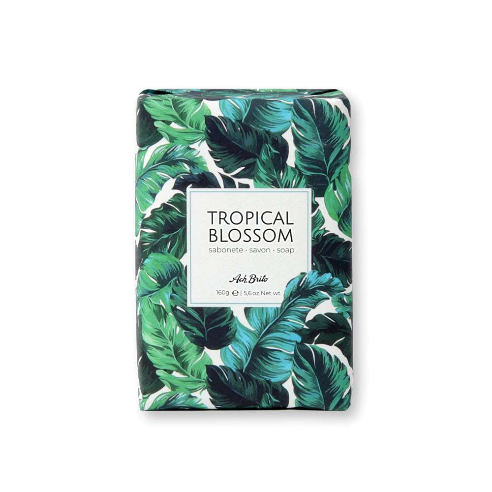 TROPICAL BLOSSOM Mit Olivenöl angereicherte Seifen (160 g)