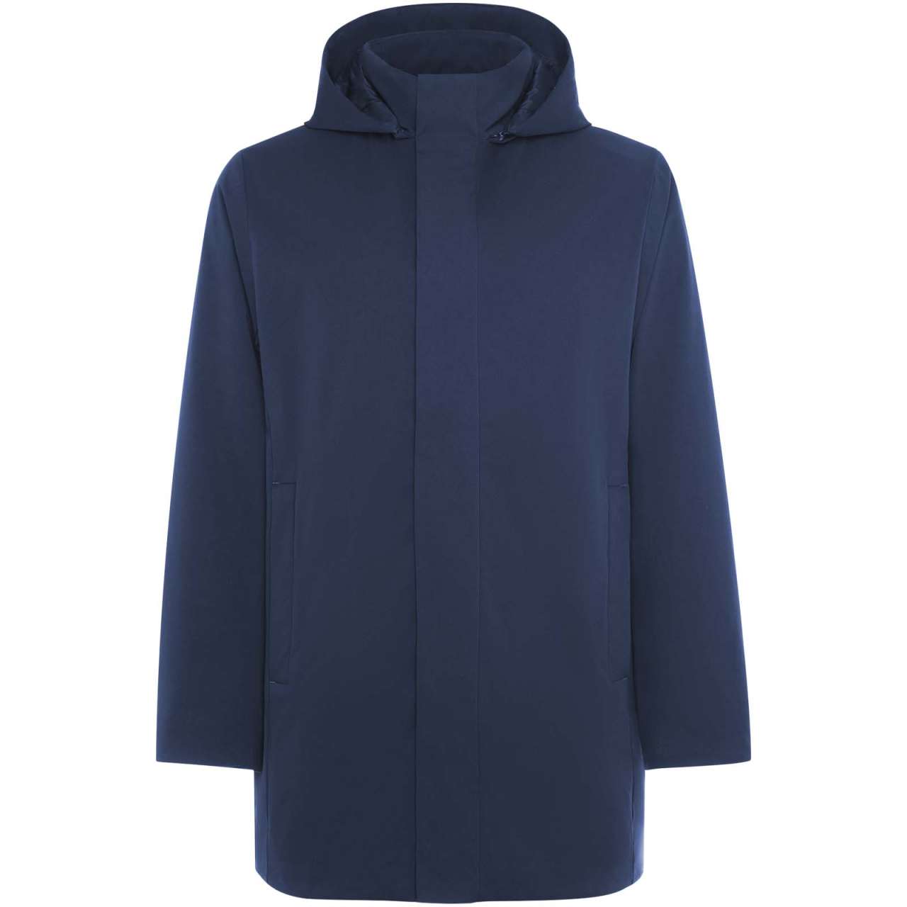 Gepolsterte Unisex-Parka-Jacke mit Kuppelkragen