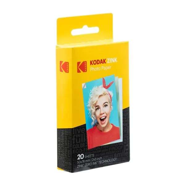 Kodak Zink 2 x 3 Pack 20 pcs