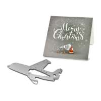 Key Tool Airplane, Silber