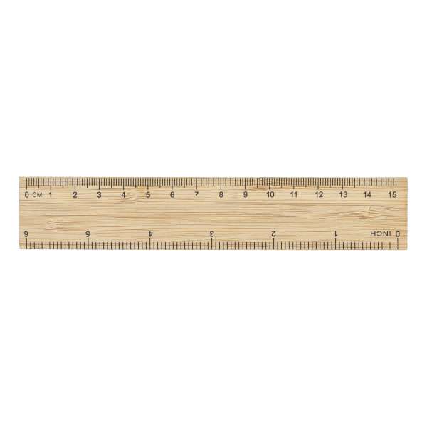 Bambus-Lineal 15cm