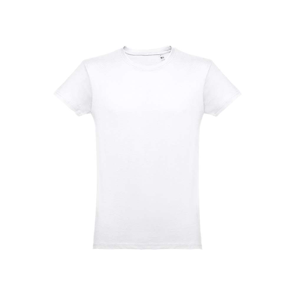 THC LUANDA WH Herren-T-Shirt aus Baumwolle Weiße Farbe