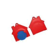 Chip Blau, Chiphalter Rot