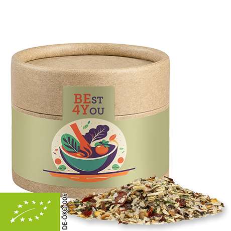Bio Weihnachts Gewürzmischung Braten, ca. 30g, Kraftpapierdose Mini