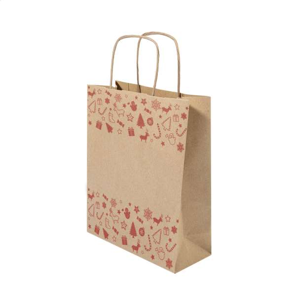 Weihnachtsgeschenktasche, mittel Julegave M