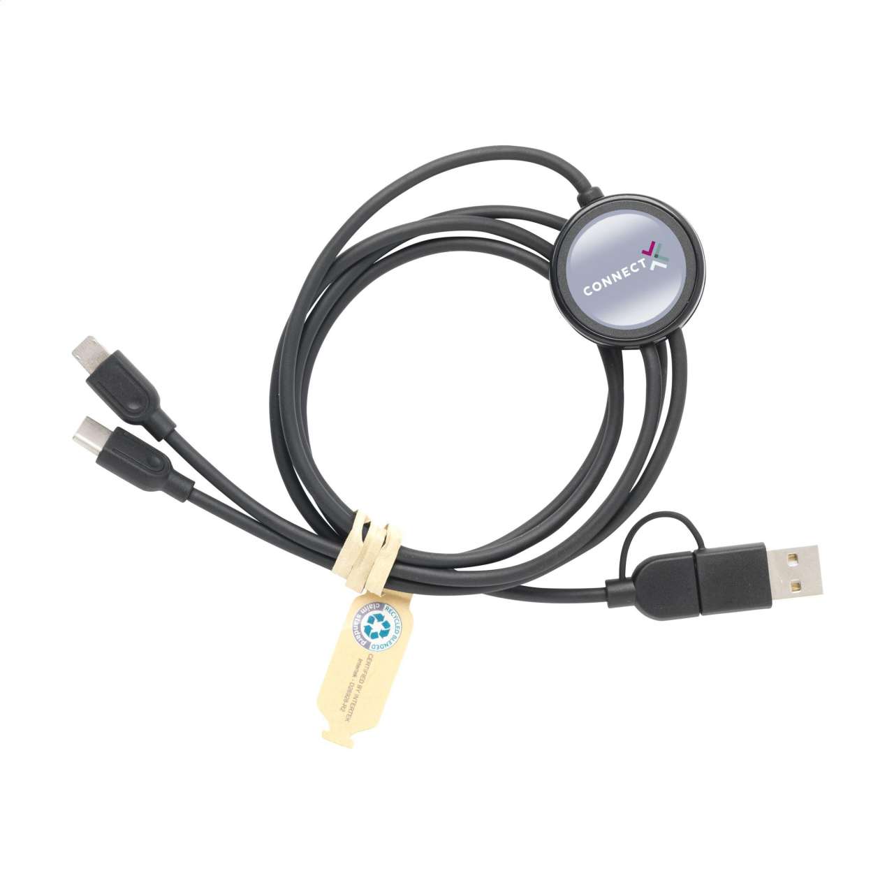Charging Cable RCS Recycled ABS-TPE Ladekabel