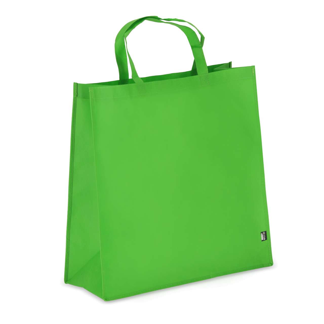 R-PET Tragetasche aus Non Woven 45 x 18 x 45cm 75g / m²