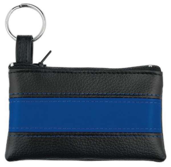 CreativDesign® Schlüsseltasche "LookPlus" schwarz / schwarz