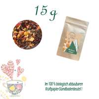 Standbodenbeutel Mini, Kraftpapier, Inhalt 15 g