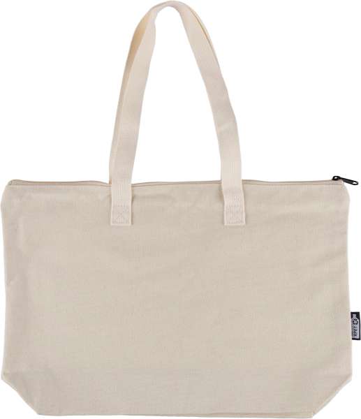 Tragetasche aus recyceltem Polycotton (330 g / m2) Malina