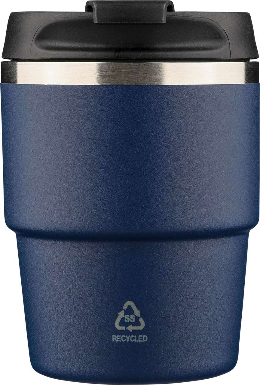 Recycelter Edelstahl-Becher mit doppelter Wand (175 ml) Oli