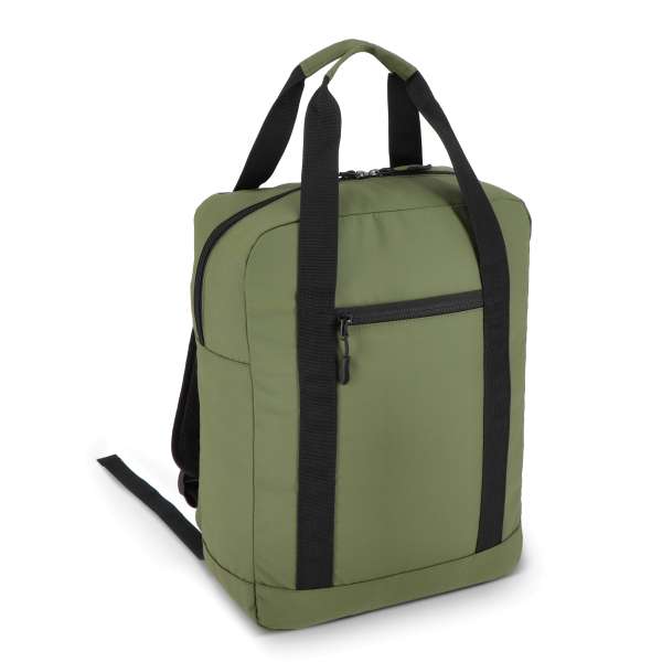 PU-beschichteter R-PET 600D Rucksack 27,5 x 12 x 37,5 cm 12 l