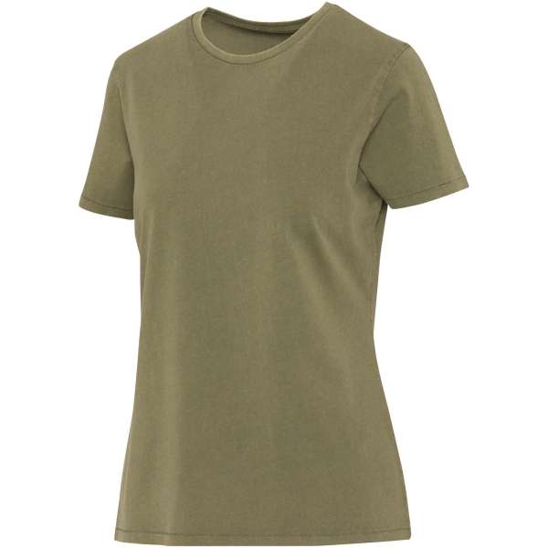 Nanaimo Kurzärmeliges T-Shirt für Damen im Washed Look, 160 g / m2