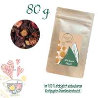 Standbodenbeutel Medium Plus, Kraftpapier, aluminiumfrei, Inhalt 80 g