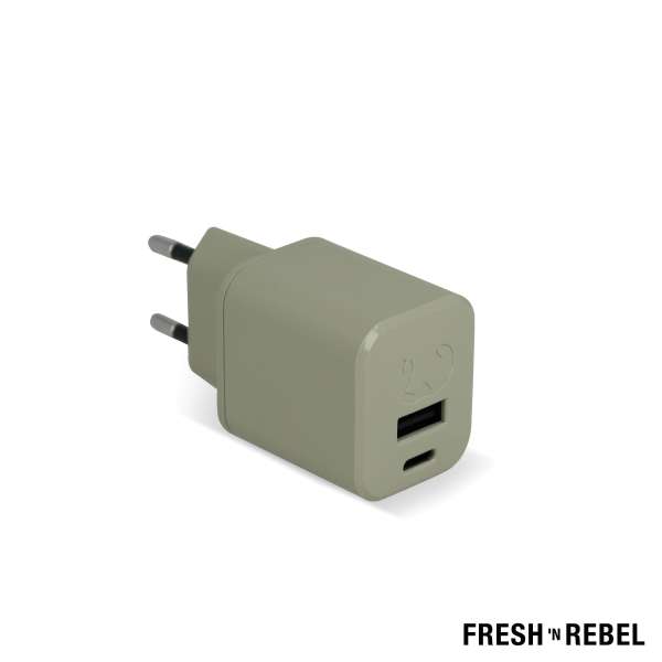 2WC30 I Fresh 'n Rebel Mini Charger USB-C + A PD // 30W