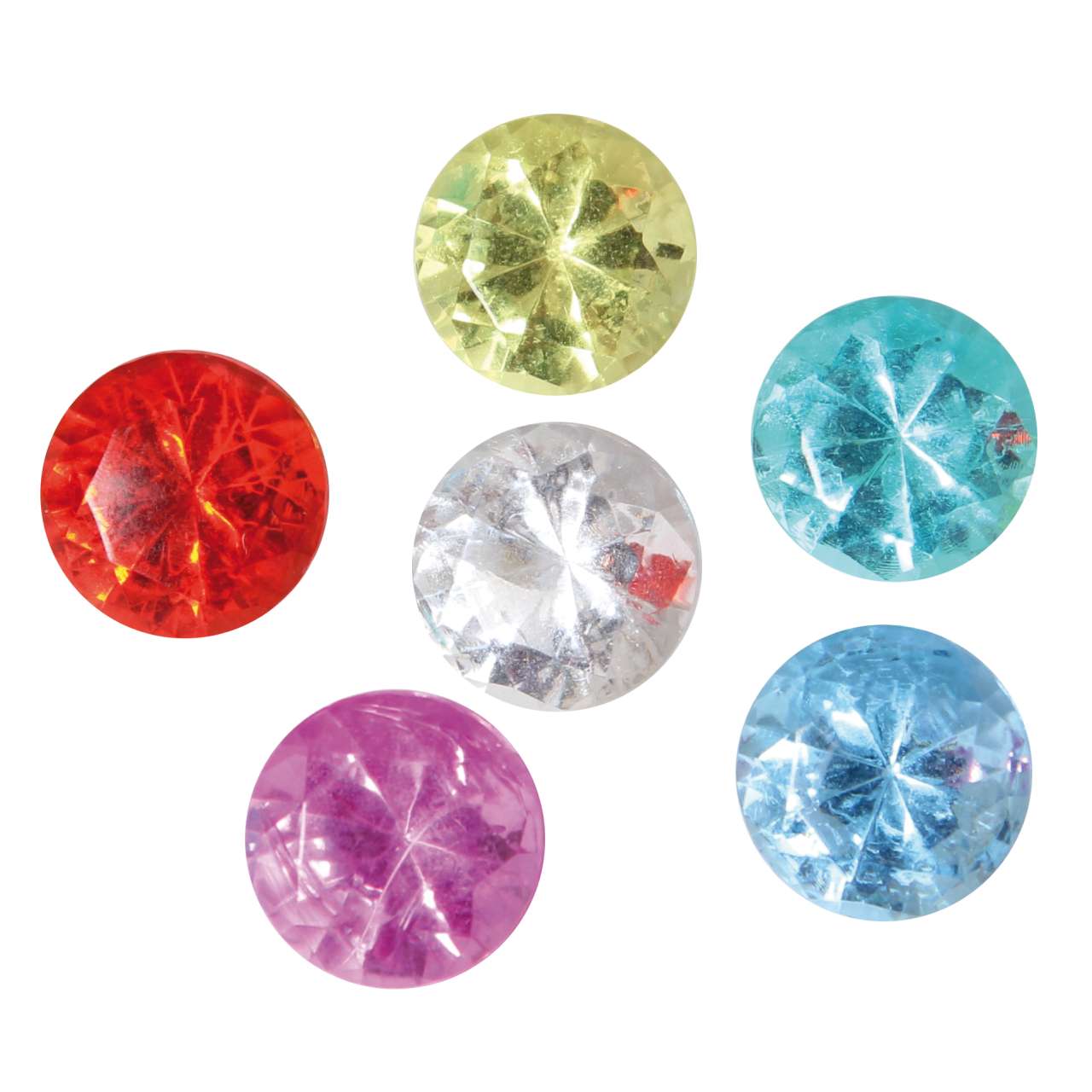 Streu-Diamanten bunt sortiert ca. 500g