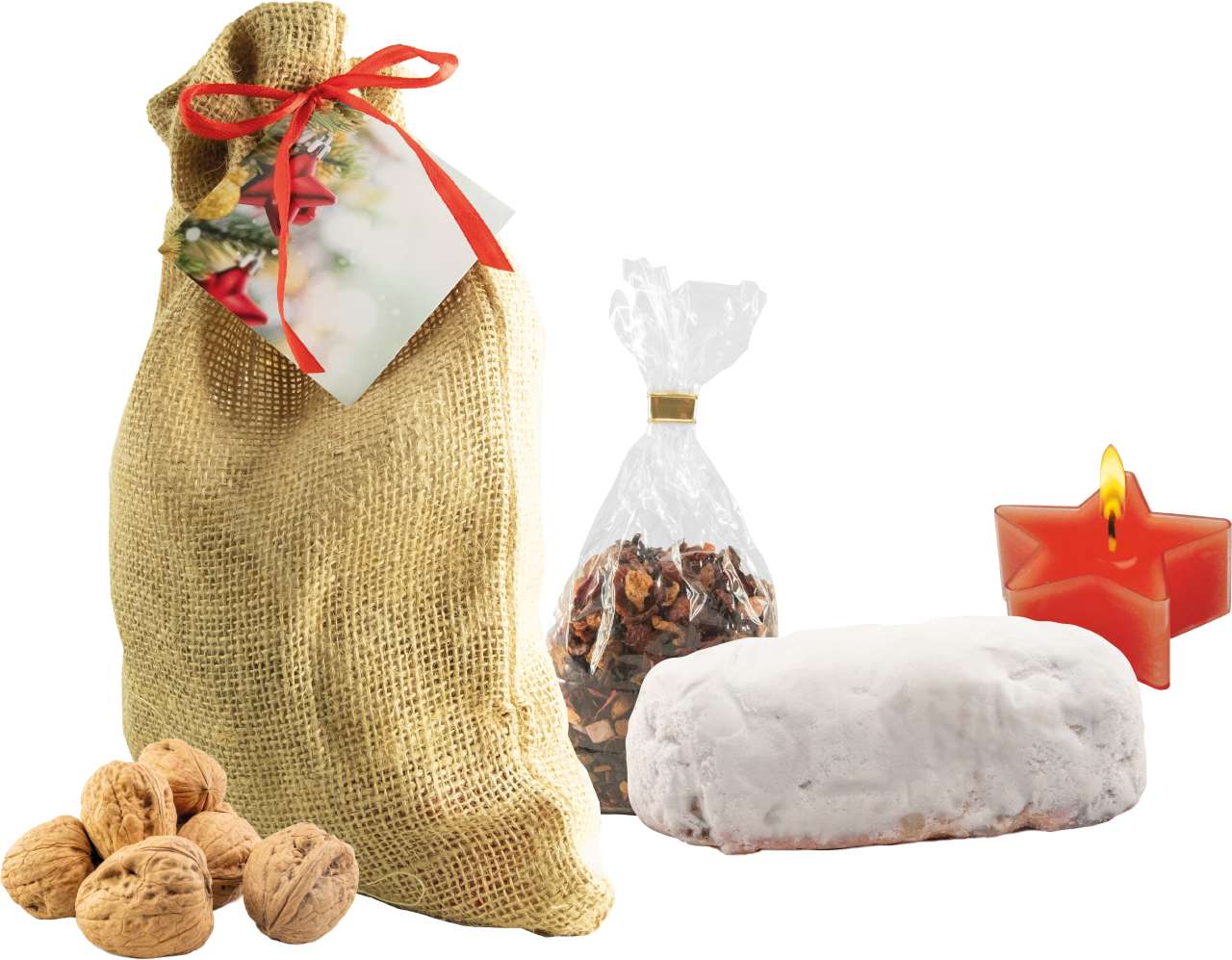 Süßes Weihnachts-Säckchen