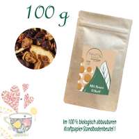 Standbodenbeutel Big, Kraftpapier, aluminiumfrei, Inhalt 100 g