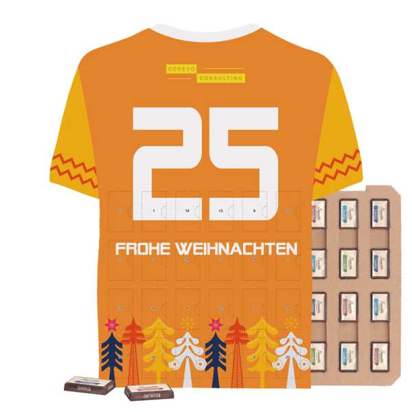 Täfelchen Adventskalender Trikot ECO
