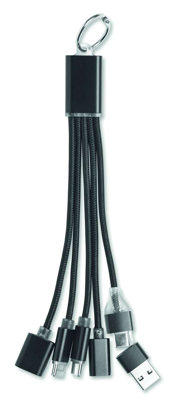 5in1 Ladekabel HUBLUE