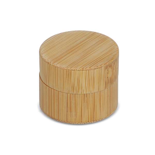 Lipbalm rund Bambus