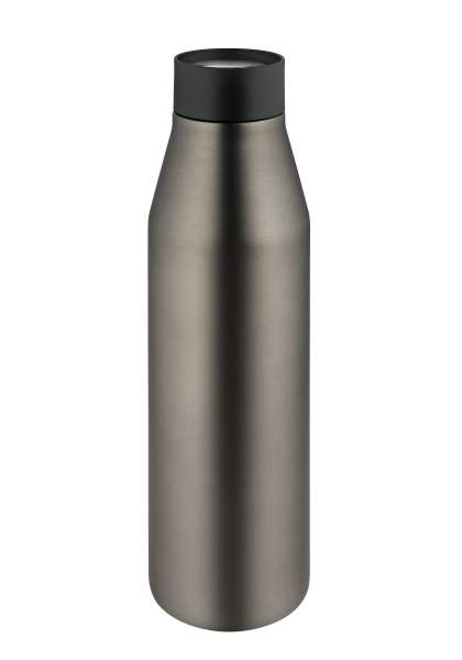 Metmaxx® Thermoflasche "Click'n Go" schwarz