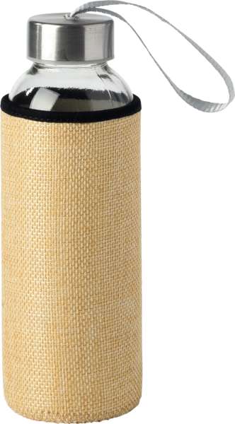 Glas-Trinkflasche TAKE JUTY