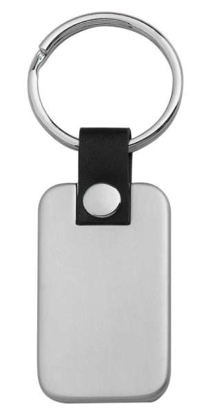 Metmaxx® Schlüsselanhänger "RepresentativeMetal" silber