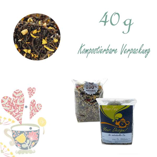 YuboFiT® Schwarzer Tee MANGO INDICO