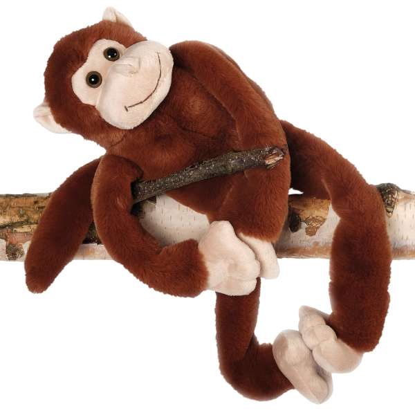 Affe mit verstellbaren Armen und Beinen