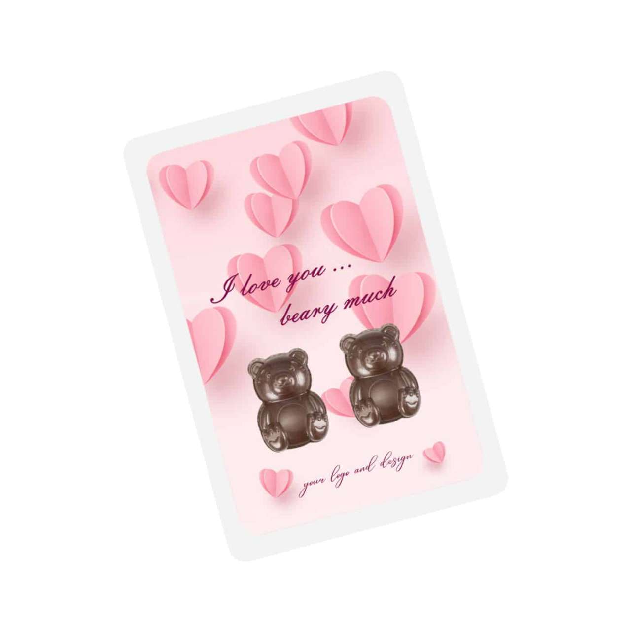 PROMO CARD ZWEI TEDDY-BÄREN