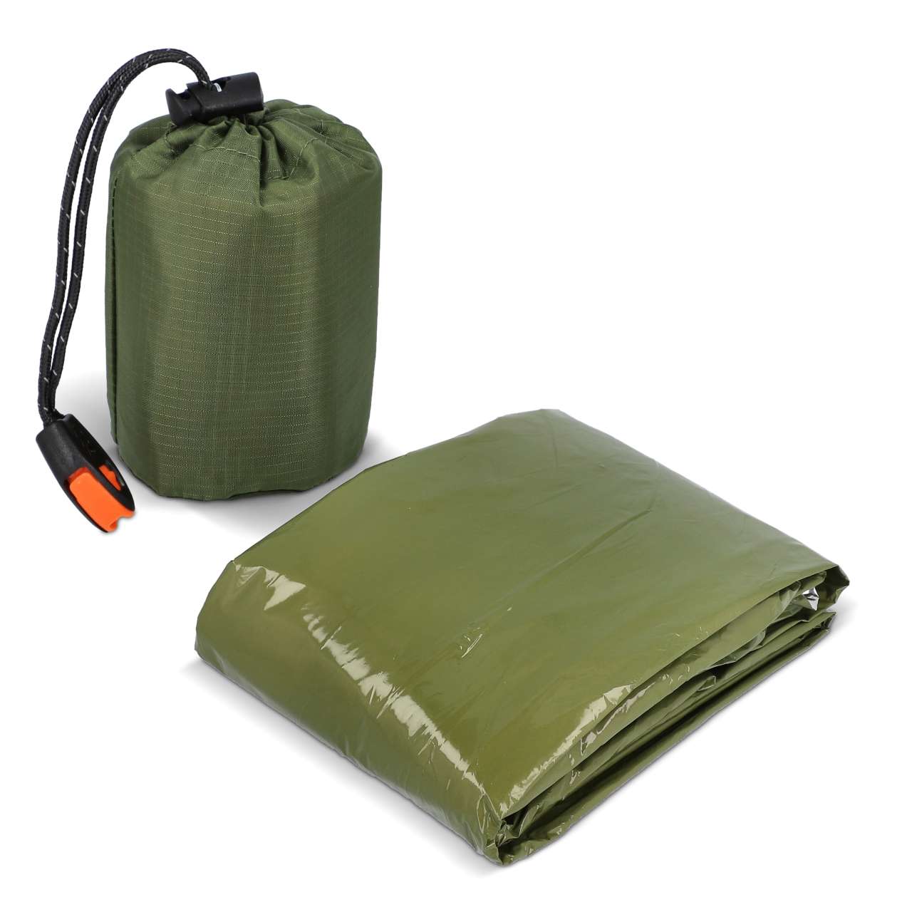 2-in-1-Thermoponcho für Outdoor Notfälle
