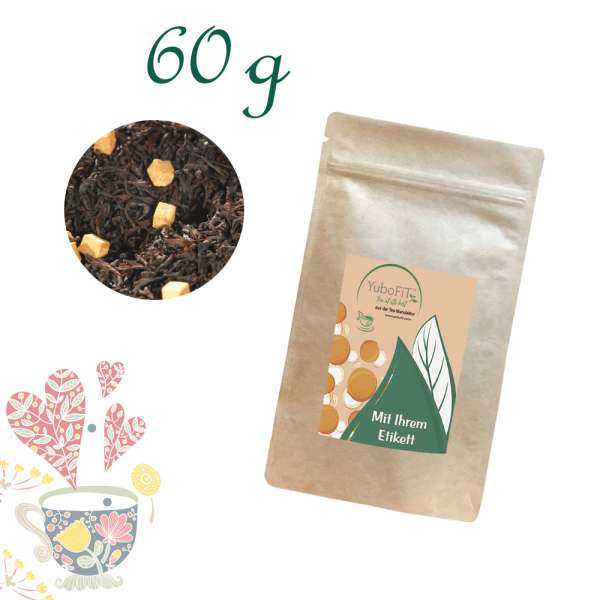 YuboFiT® Schwarzer Tee EXTREME CREAM CARAMEL