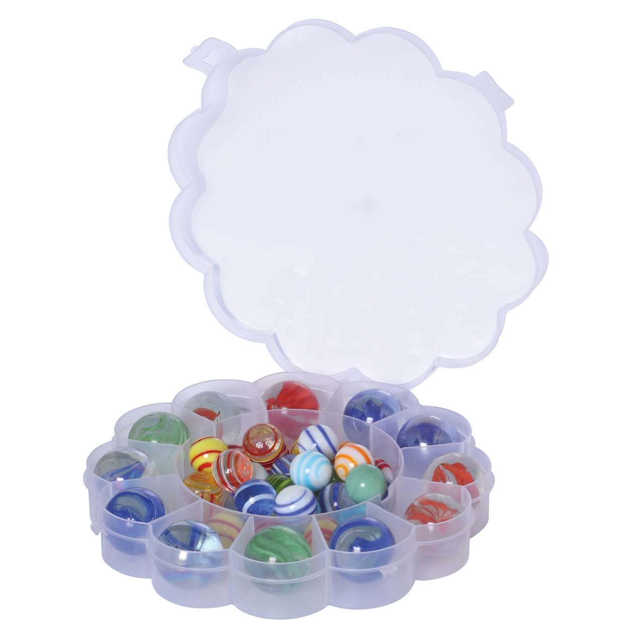 Kunststoffbox Blume 13 Fächer