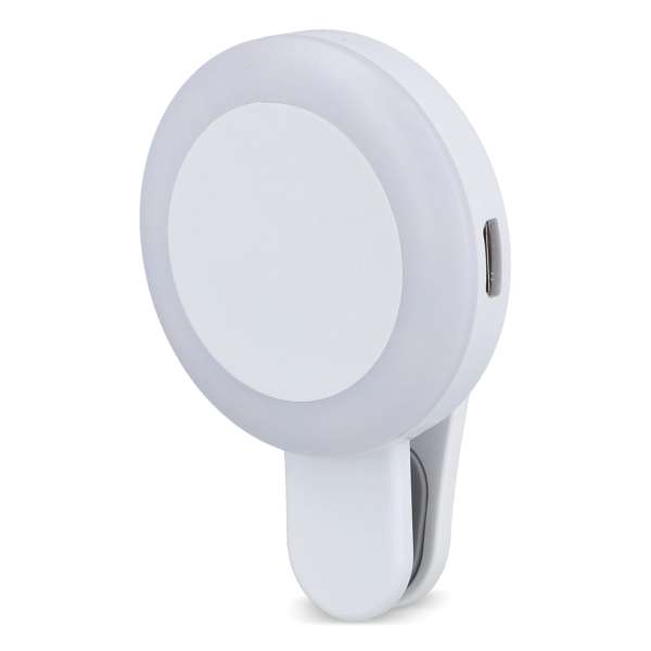 Universelle tragbare Selfie-LED-Leuchte mit 3 Helligkeitsstufen