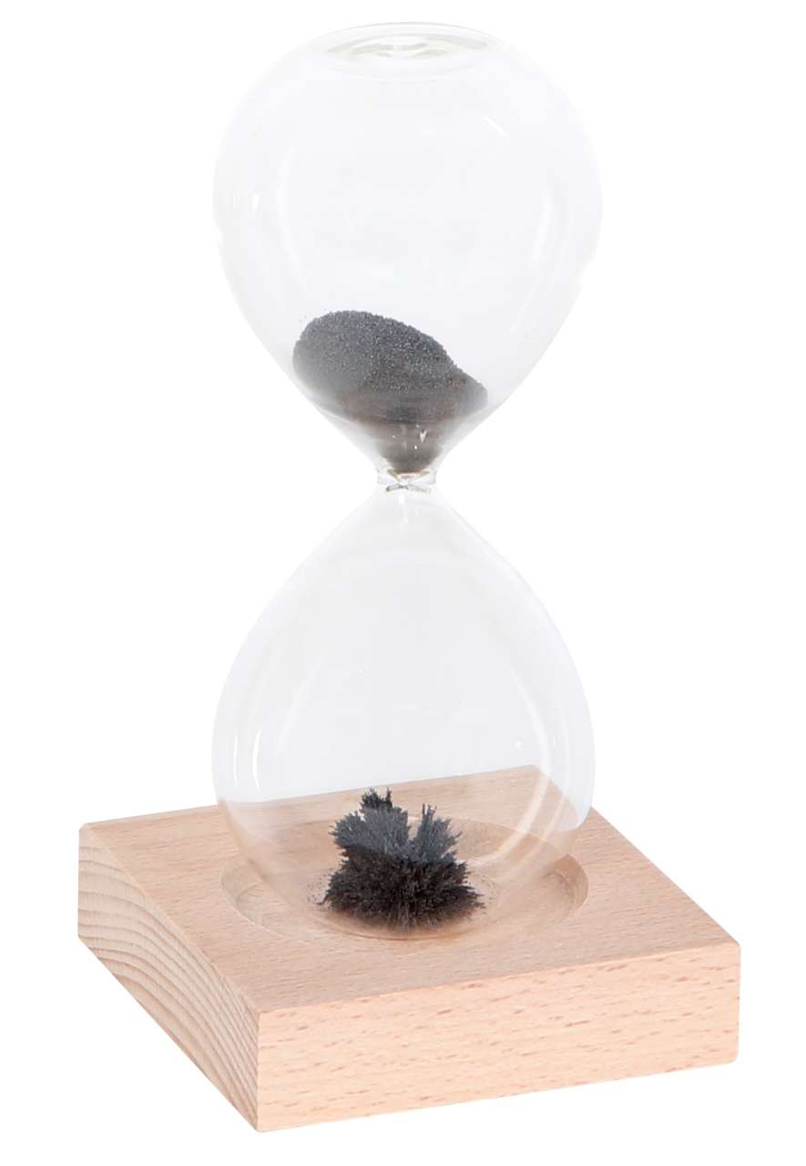 Sanduhr mit magnetischem Sand