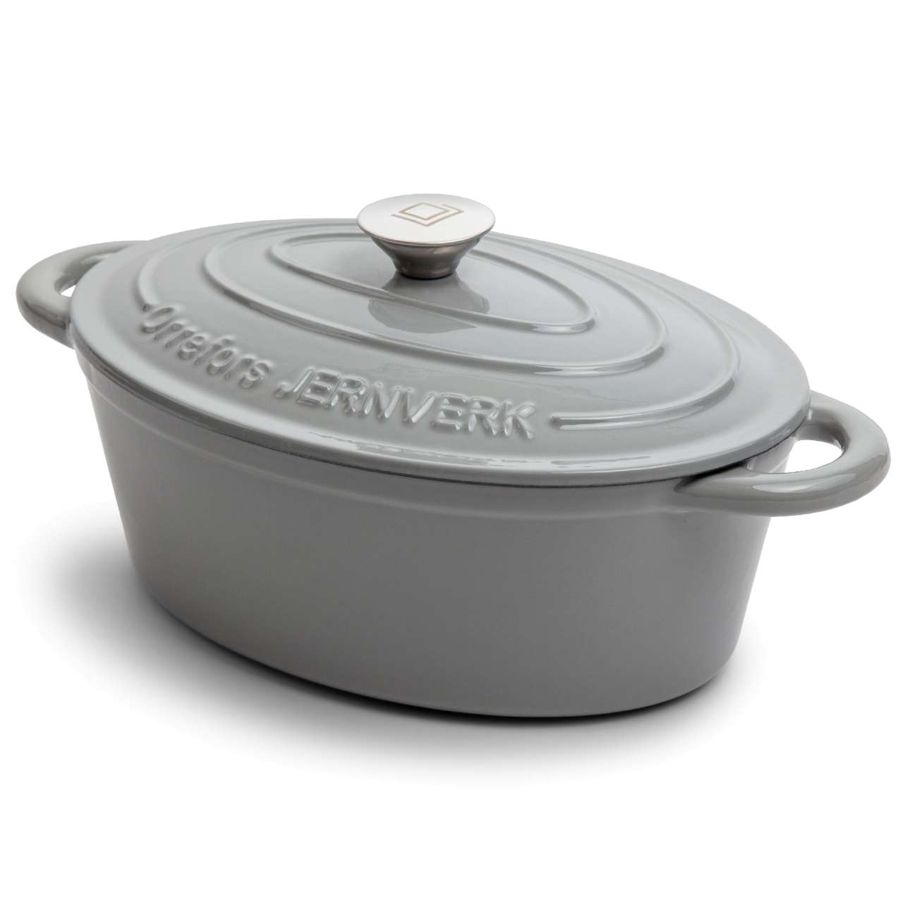 Orrefors Jernverk Emaillierte Ovale Eisenpfanne 3.5L