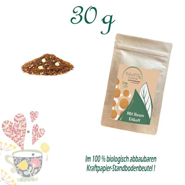 YuboFiT® Rotbushtee VANLILLA-CRUSH