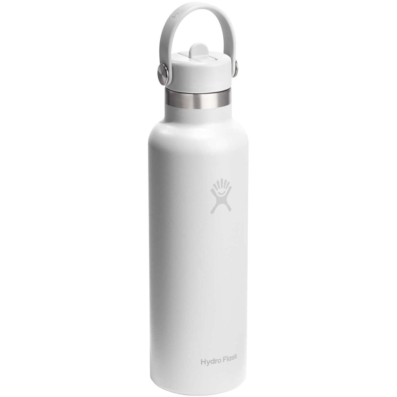 Hydro Flask Standard Mouth 621 ml isolierte Edelstahl Trinkflasche mit Strohhalmverschluss