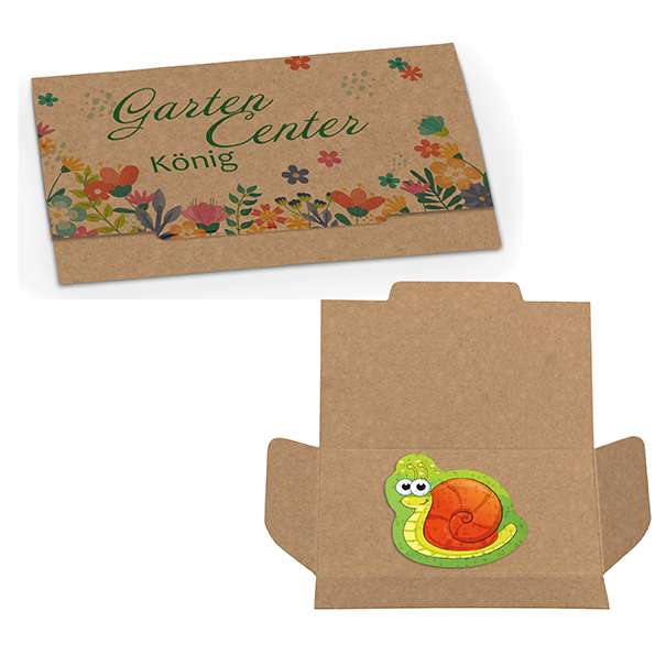 Samenpapier lustige Tierchen - Ostern