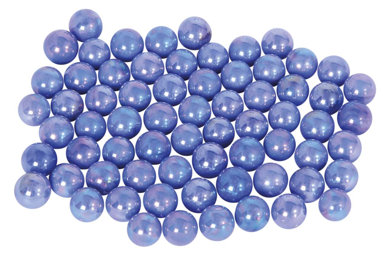 Glasmurmeln Eis blau 17mm (ca. 200St.)