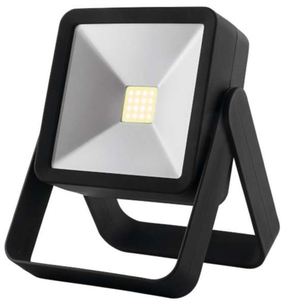 Metmaxx® LED MegaBeam Lampe "TheFlutlichtCOB" schwarz