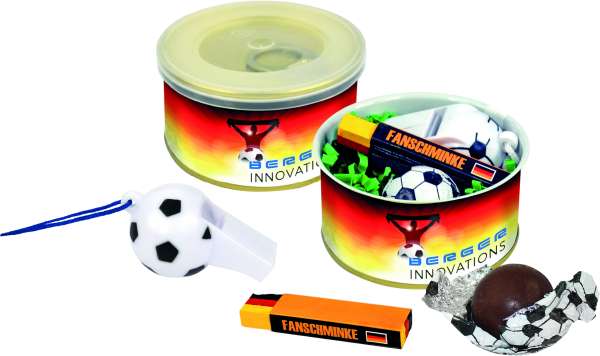 Fußball-Fan-Dose