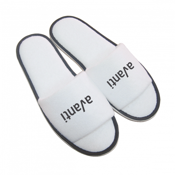 Paar Badeslipper, offen