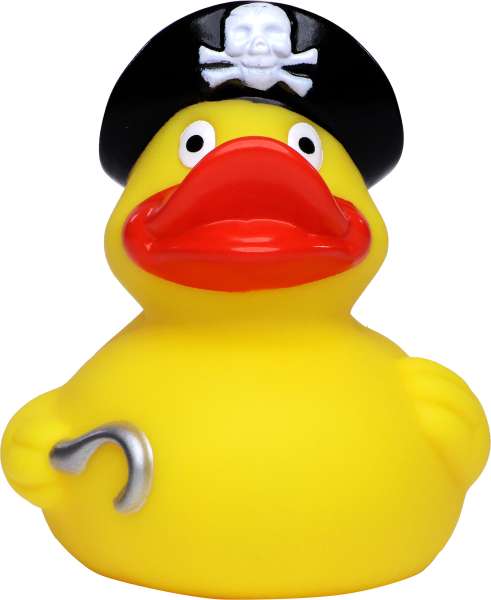 Quietsche-Ente Pirat mit Hut