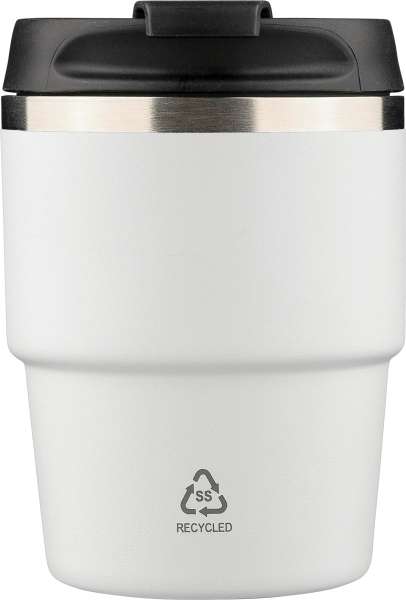 Recycelter Edelstahl-Becher mit doppelter Wand (175 ml) Oli