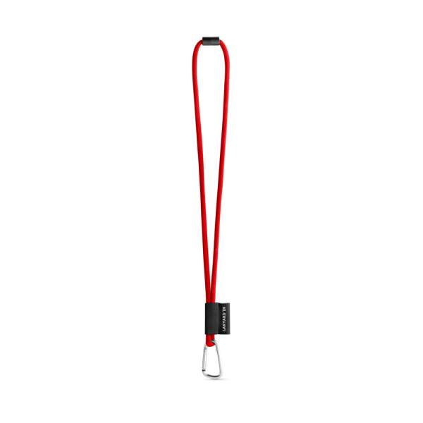 SET Lanyard Tube Long (Ø 7 mm) mit 55 mm D-förmigem Karabiner und Ø 7 mm Sicherheitsverschluss