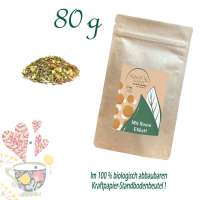 Standbodenbeutel Medium Plus, Kraftpapier, aluminiumfrei, Inhalt 80 g