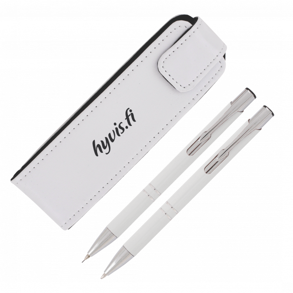 ARUBA Mäppchen mit 1 Kugelschreiber und 1 Druckbleistift Peekay