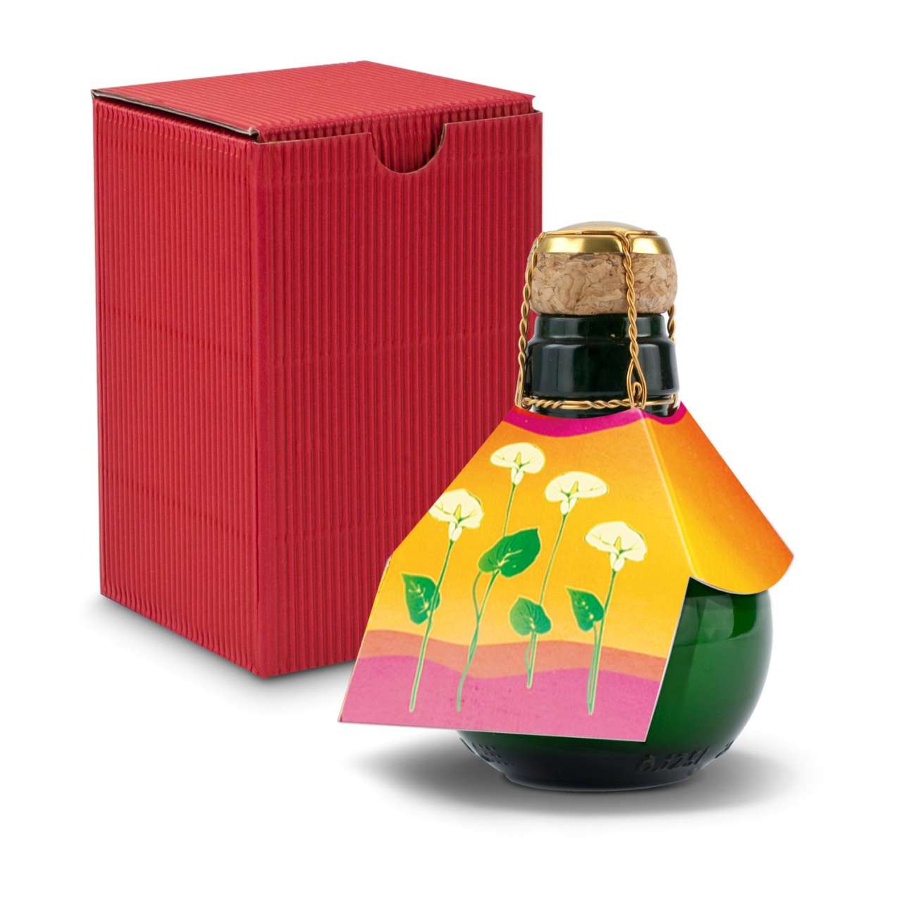Kleinste Sektflasche der Welt! Calla - Inklusive Geschenkkarton in, 125 ml